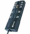 IVR71647 Computer Grade Eight-Outlet Surge Protector Strip with Coax Protection