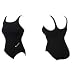 Aqua Sphere Rachel Swimsuit / Swimming Costume - Low Leg (Size: 14 (38)) (Colour: Navy Blue )