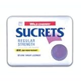 Sucrets Sore Throat Lozenge, Original Formula, Wild Cherry 18 ea