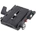 Giottos MH621 Quick Release Adapter with Short Sliding Plate camera mount