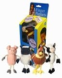 The Puppet Company Finger Puppet Boxed Gift Set Farm Collection