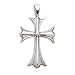maltese31  - Sterling Silver Pendant 1625 in incl bail Maltese