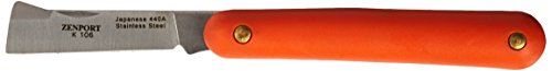 Zenport k106 grafting and budding folding knife, dual e…