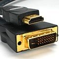 10m Gold-Plated HDMI to DVI Cable