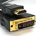10m Gold-Plated HDMI to DVI Cable