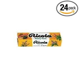 Ricola Stick, Honey-Herb Cough Drops 24 Piece display