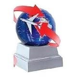 Rolling Earth Coin Bank/Motion Puzzle