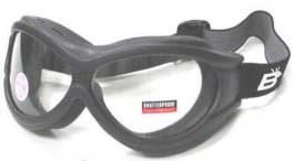 Childrens Toyshop  Sporting Goods : Birdz Eyewear Buzzard Goggles Fits Over Glasses Clear Lens