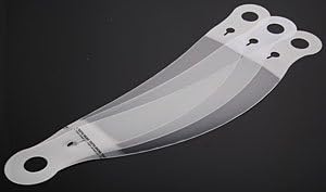 Racing Optics 10205C Laminated Tear-Off for Bell/G-Force/Pyrotect by Racing Optics