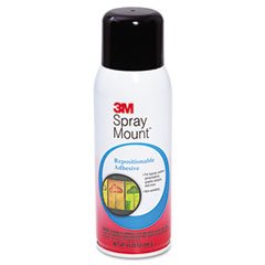 3M Spray Mount Artist's Adhesive, One 10.25 Ounce Can (MMM6065)