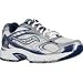 Saucony Men's Grid Cohesion 3 Running Shoe,White/Navy/Silver,9.5 M