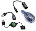 Apple iPod classic (80GB) miniSync - VersaCharger PRO Bundle with iPod Charging Adapter and Airplane Option (USB (White), US outlet plug)