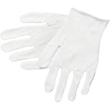 Safety Gloves - Inspectors 100% Cotton Reversible (Lot of 12) Large
