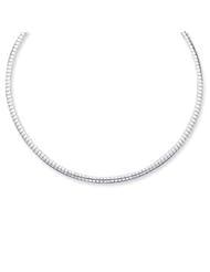 Sterling Silver 3mm Cubetto Necklace