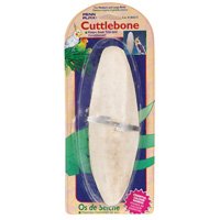 Cuttlebone w  Holder - X-Large for Med. - Lg. Birds by Penn-Plax