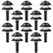 Intermatic LX10610T25 Malibu 10-Pack Low-Voltage Plastic Lights with 44-Watt Power Pack and 50-Foot Cable, Black