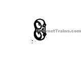 Details West HO Scale Early Pyle Twin Sealed-Beam Headlight (1 pair per pack)