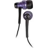 Koss KEB24PR Earbuds Stereophone with 15-20,000 Hz Frequency Response, Purple