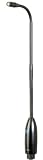Astatic GN10VP Gooseneck Microphone 125 Ohm 10 Inch Blue LED Indicator on XLR Base RF Resistant