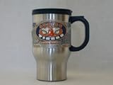 Auburn Tigers NCAA Pewter Stainless Steel Travel Mug