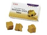 Xerox Genuine Xerox Workcentre C2424 Solid Ink Yellow 3 Sticks Yield Up To 3400 Pages 108R00662