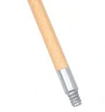 Harper Brush 91260H 60 Metal-Threaded Hardwood Pushbroom Handle