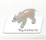 SNOW The Polar Bear – Tynies Miniature Glass Figurine thumbnail