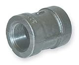 Industrial Grade 1LBN7 Couping, Galv Malleable Iron, 1/4 In