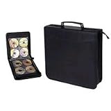 CD Carry Case, 200 CDs, Leather like finish. Kitchen & Housewares