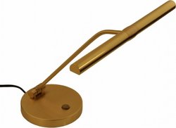 Jahn Klavierlampe Halogen in Messing poliert Qualität made in Germany