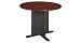 Bush Furniture Round Conference Table, Hansen Cherry/Galaxy