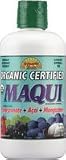 Dynamic Health Organic Certified Maqui Juice Blend with Pomegranate, Acai & Mangosteen, 33.8-Ounce