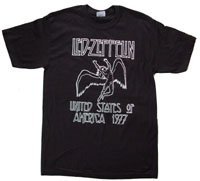 レッド・ツェッペリン Tシャツ/US'77 Tour Tee/ AQ-620M