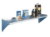 48 Wall Mount Shelf With One Inch Lip