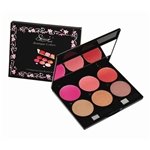 NEW 6 PROFESSIONAL COLOR BLUSHER & BRONZER CC0011