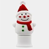 グリーンハウス USBフラッシュメモリ スノーマン 4GB GH-UFD4GSNOW