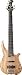 Washburn CB16 with Hardshell Case - Spalted Maple 6-string Electric Bass