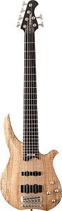 MusicalInstruments: Washburn CB16 with Hardshell Case   Spalted Maple 6 string Electric Bass