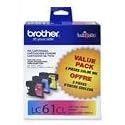 Brother LC613PKS Color Ink Cartridge - 3 piece color Pack (Cyan/Magenta/Yellow)