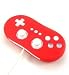 Nintendo Wii Classic Controller Red Premium Silicone Skin Case Cover (Remote NOT Included)