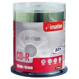 Imation Corp 100PK CDR 700MB 80MIN 52X-SLVR INKJET HUB PRINT ( 17335 )