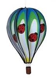 22 inch Ladybug Hot Air Balloon Wind Spinner