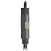 Hanna Instruments HI1002/5 Flow-thru Monitoring Standard Model pH Electrode with Double PTFE Junction, BNC Connector, 5m Cable