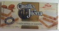 Castillo De Jijona Turron Imperial De Almendra No Sugar Added- Product of Spain (200g Single Box)