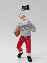 JACKSONVILLE JAGUARS SANTA CLAUS CHRISTMAS ORNAMENT