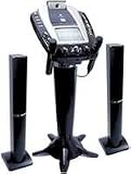 Singing Machine STVG-999 Pedestal Karaoke System with Tower Speakers, Camera, Monitor and Radio