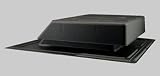 Air Vent #90121 Black PlasSlant Roof Vent