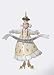 Dept 56 Krinkles Fa La La Lady In Leaf Dress Christmas Ornament #38682