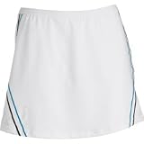 Bolle Tennis Ocean View Stripe Skort (COLOR: White/Blue, SIZE:Extra Small)
