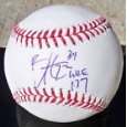 Bryce Harper Washington Nationals - Hand Signed Autographed MLB Official Game Baseball